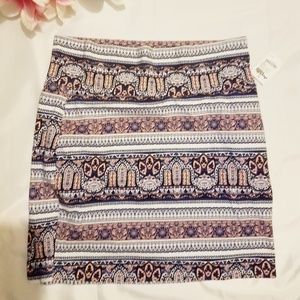 Charlotte Russe Multicolored Pencil Skirt Size XL